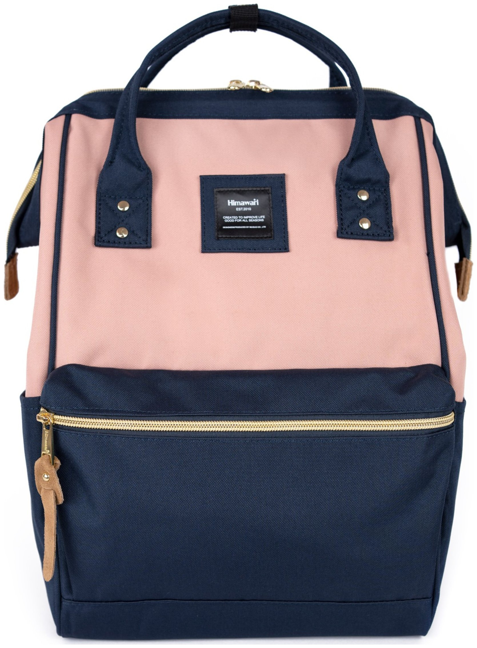 Batoh na notebook Himawari Dual M organizér do práce Usb, tmavě modrý