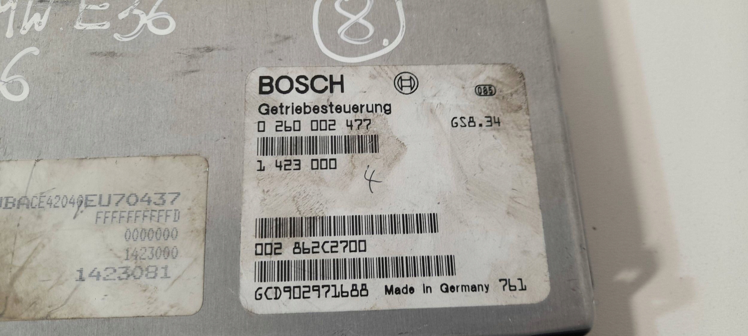 BMW 3 E36 Bedienteil Getriebe getriebe 0260002477 (8)