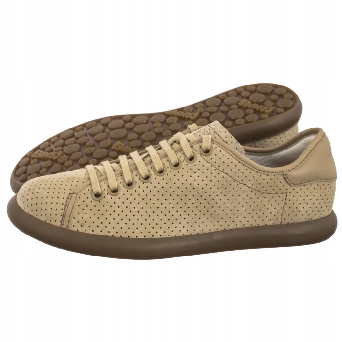 Dámské kožené polobotky Camper Pelotas Soller Beige K201668 Béžová