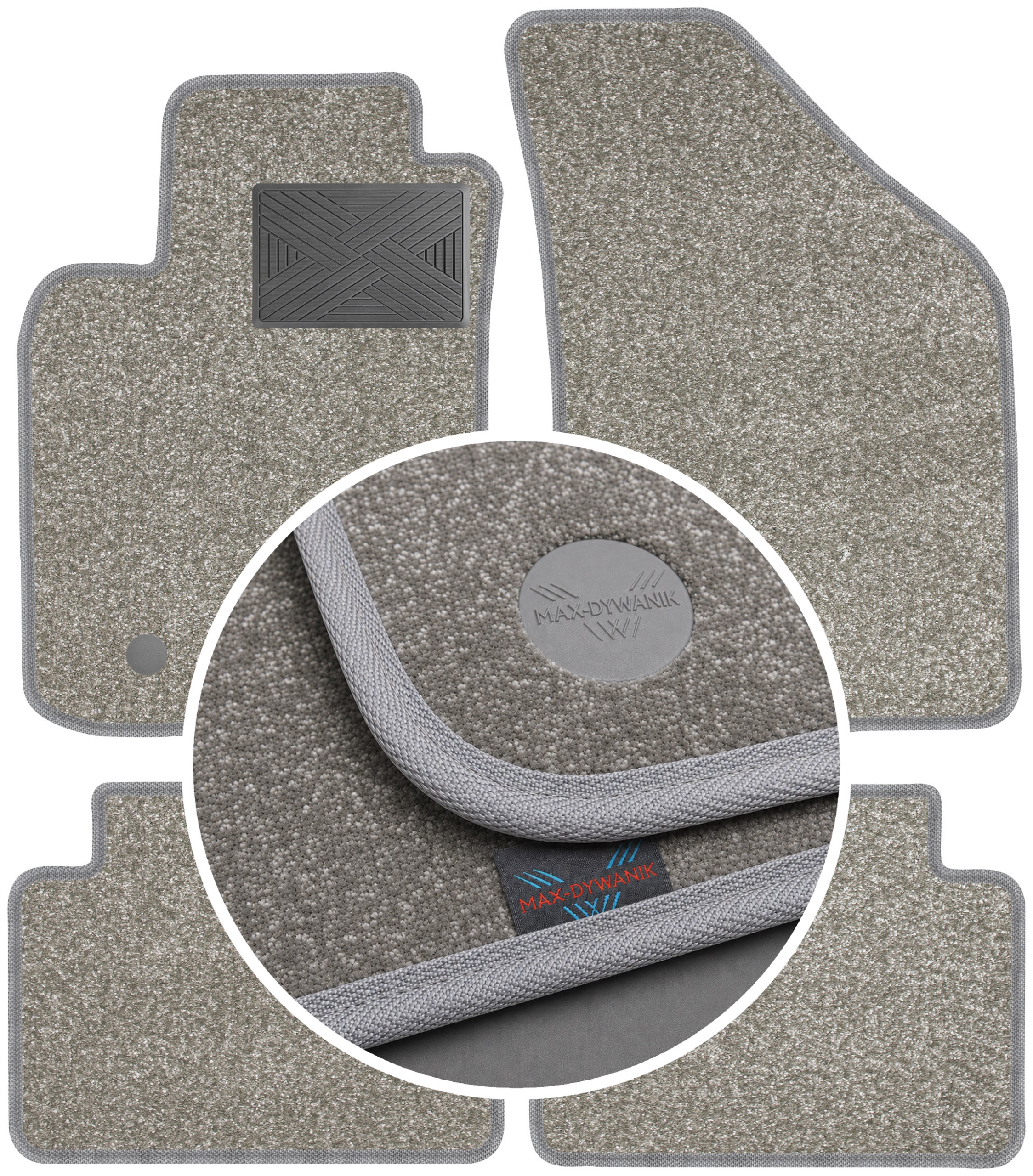 Chevrolet Lacetti 2003-2008 Koberce do auta Perl-Line 12 mm