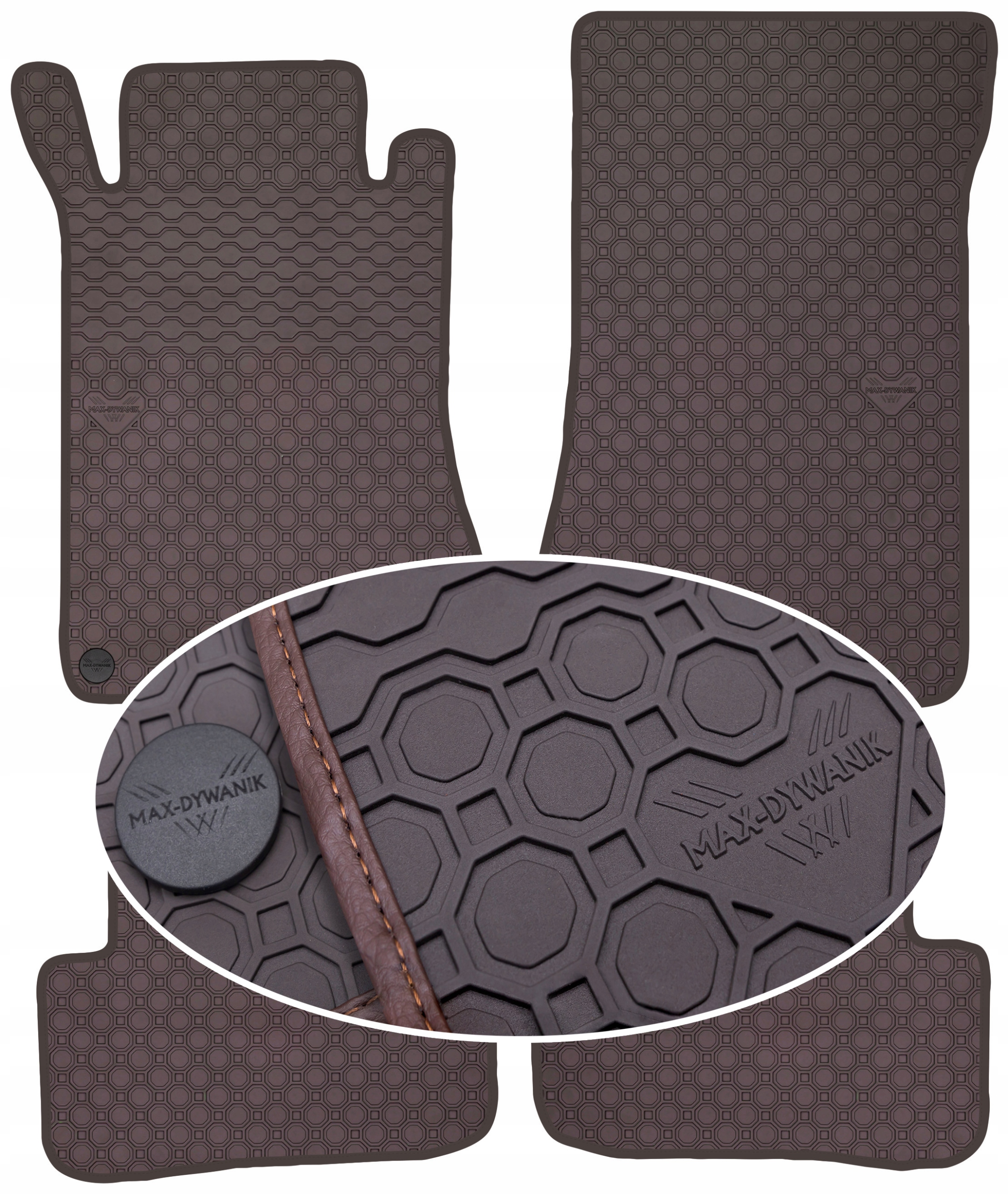 C-Klasa W203 Coupe 2000-2006 Koberce Bronzové