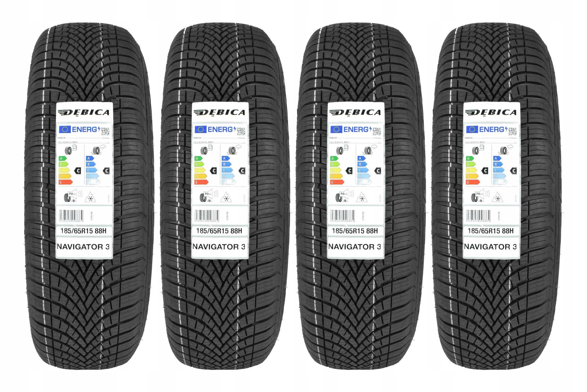 

4 Nowe Opony Całoroczne 185/65R15 Dębica Navigator