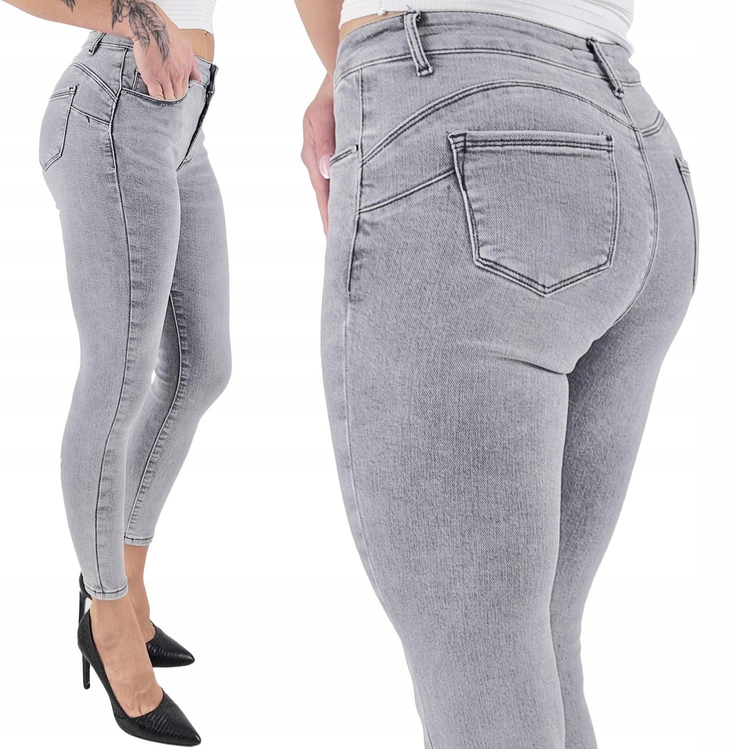 M.sara Ze Štíhlující Efektem Džíny Úzké Nohavice Premium Push-Up