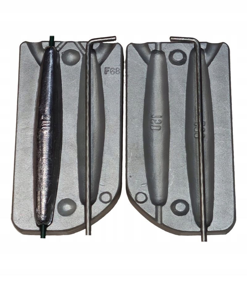Forma wędkarska do odlewania ciężarków 150 200 g (F-68)