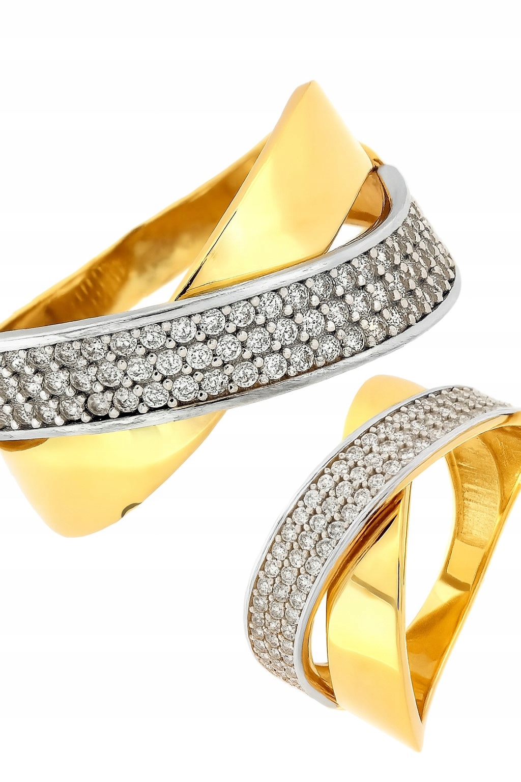 Prstýnek Au 585 s zirkony PI6860 VEL.22