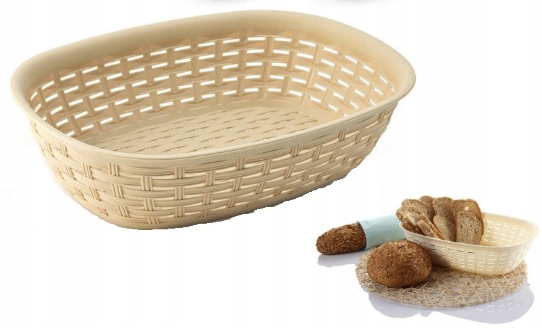 

Koszyk na chleb pieczywo drobiazgi 2L rattan Dunya