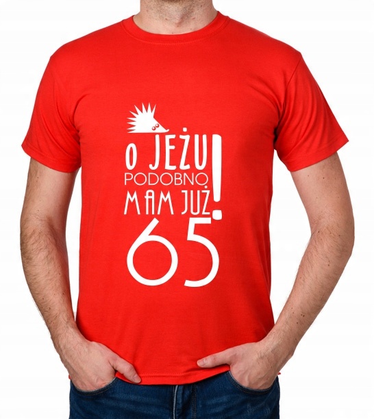 

koszulka Pomysł Na 65 Urodziny 65 Lat prezent