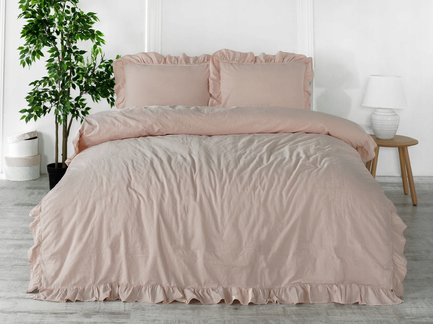 Posteľná Bielizeň Camello ROSES/160x200(P) Stonewashed