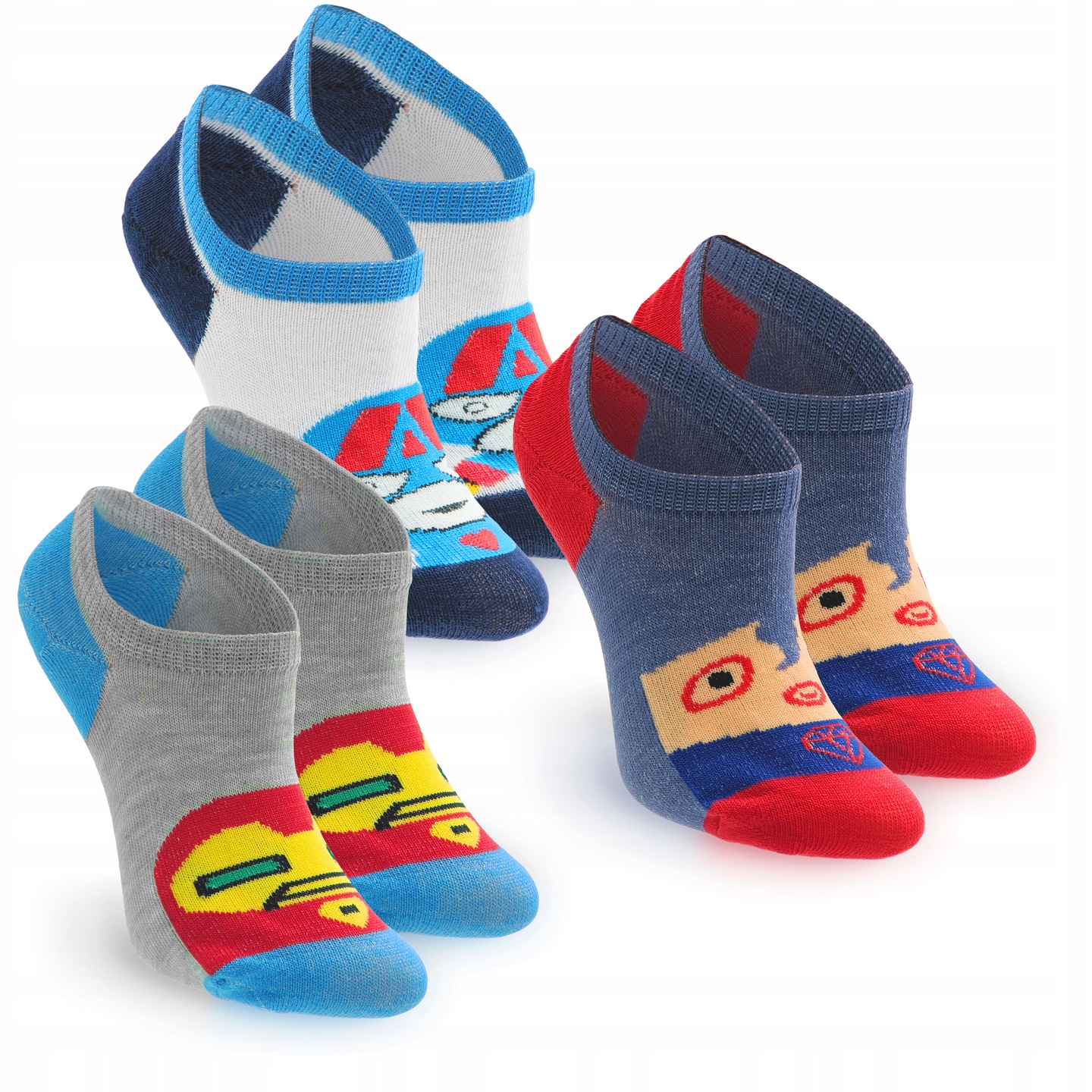 

Skarpetki Stopki Dzieciece Kolorowe Smieszne 32-36