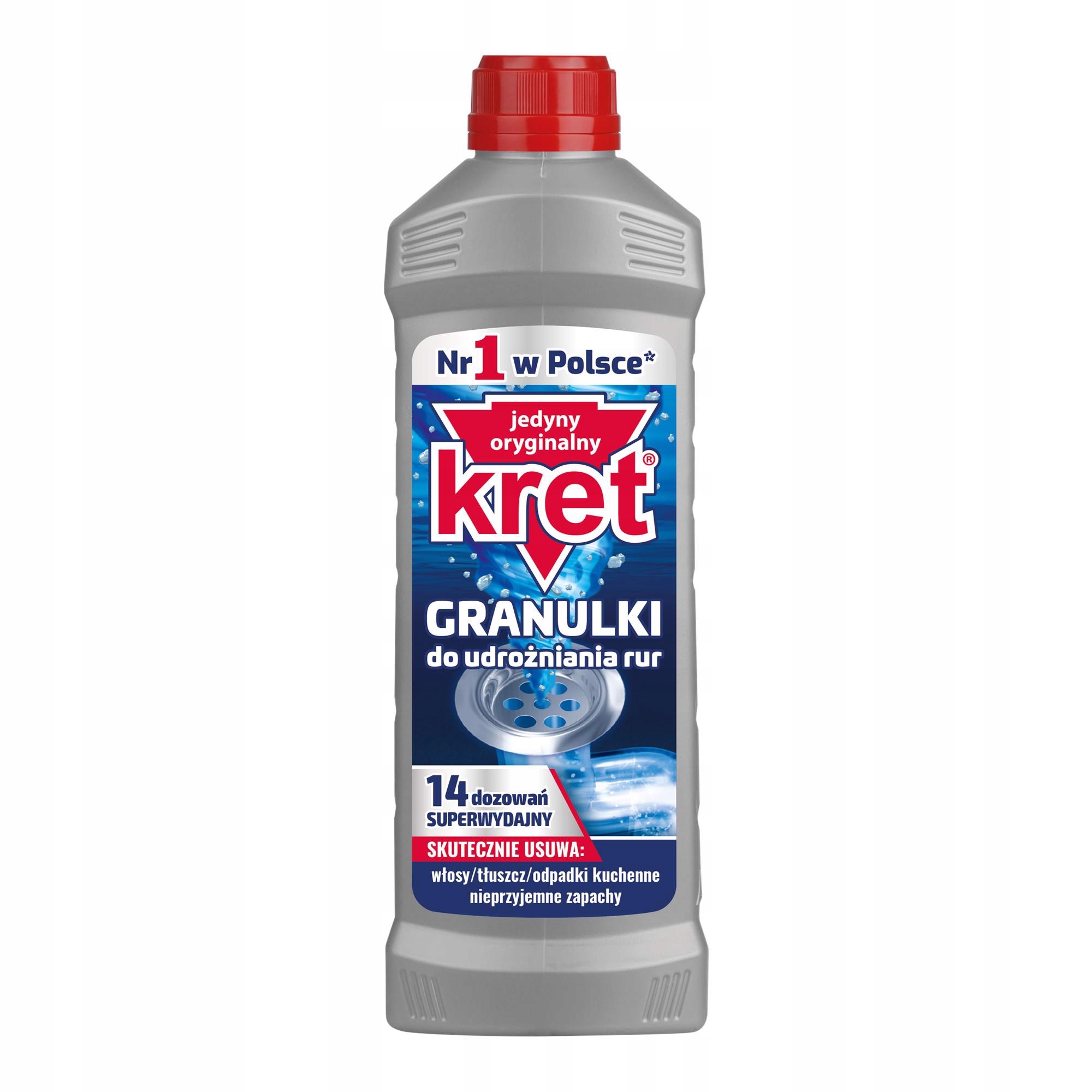 

Kret Granulki Do Udrożniania Rur 560G