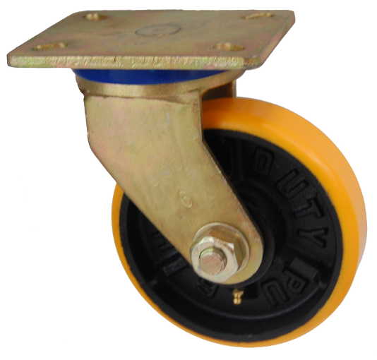 Otočná kola 125 mm až 1000 kg Polyuretan