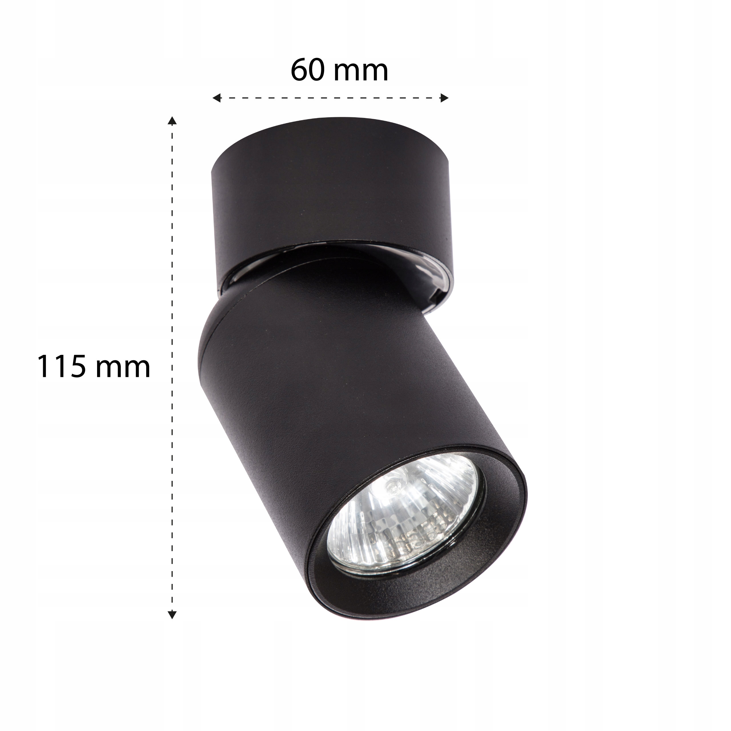 KINKIET RUCHOMY OPRAWA HALOGENOWA LED GU10 SUFITOWA SPOT LAMPA Marka Masterled