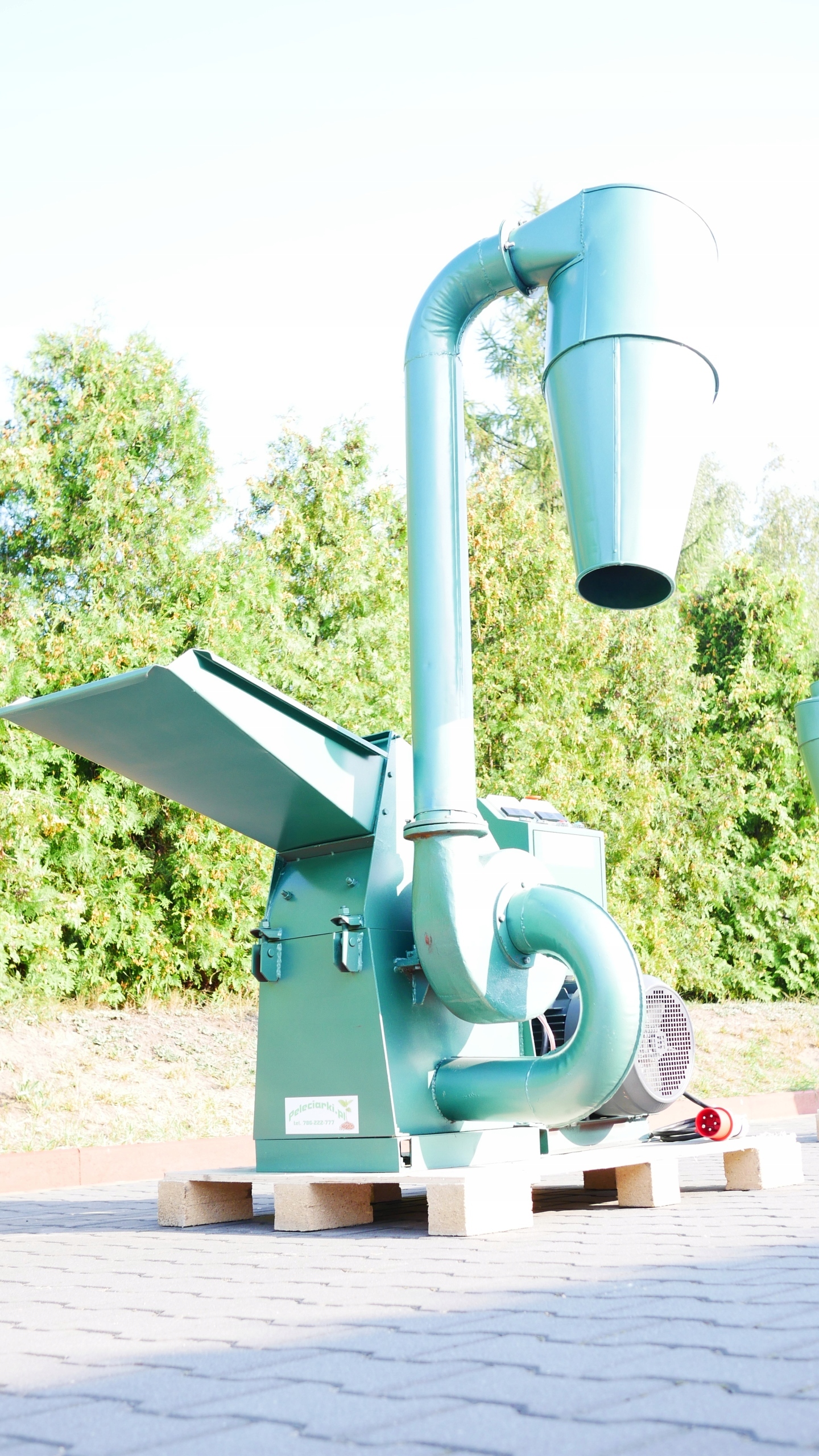 PELECIARKA 22 KW + MŁYN 11KW *** LINIA DO PELLETU Waga 500 kg