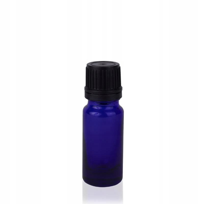 

Butelka szklana 10ml z nakrętką czarną 5 sztuk
