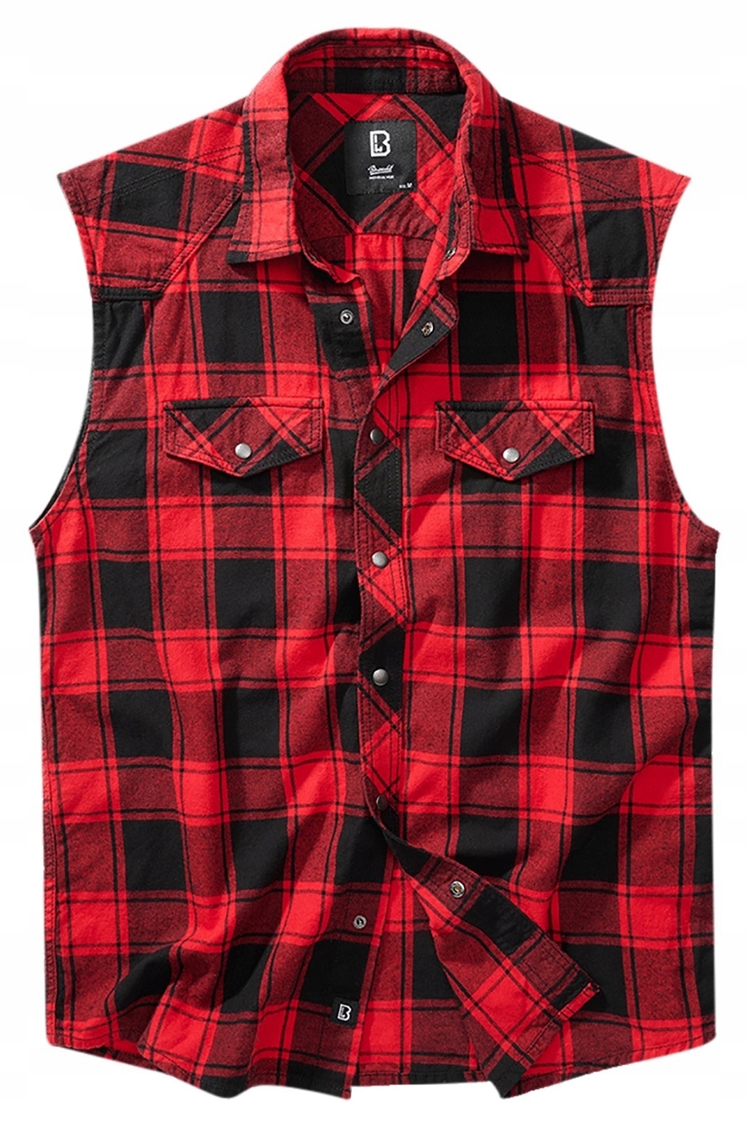 Košile bez rukávů Brandit Check 3XL