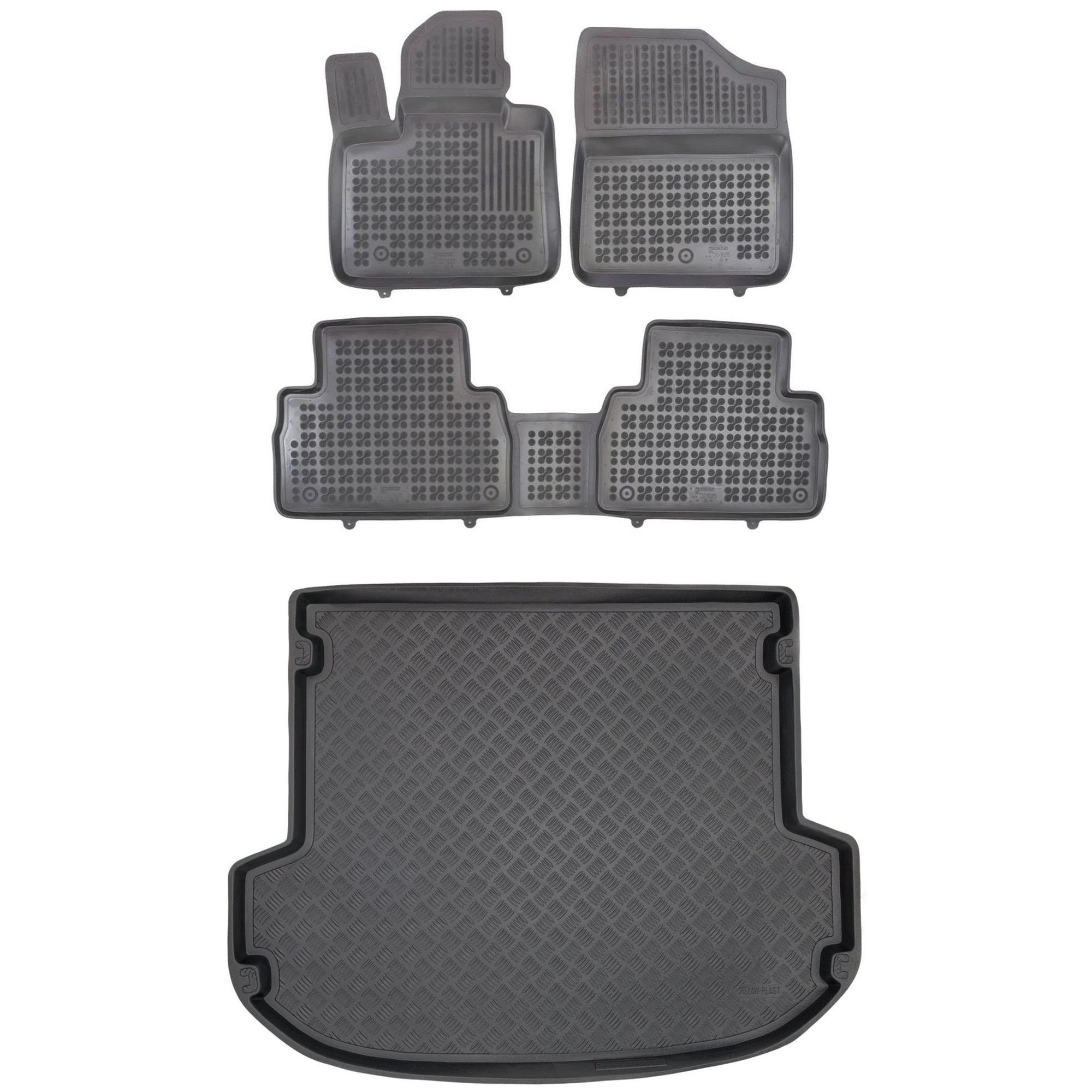 Sada kobercov a protišmykovej podložky Hyundai Santa Fe IV od roku 2020