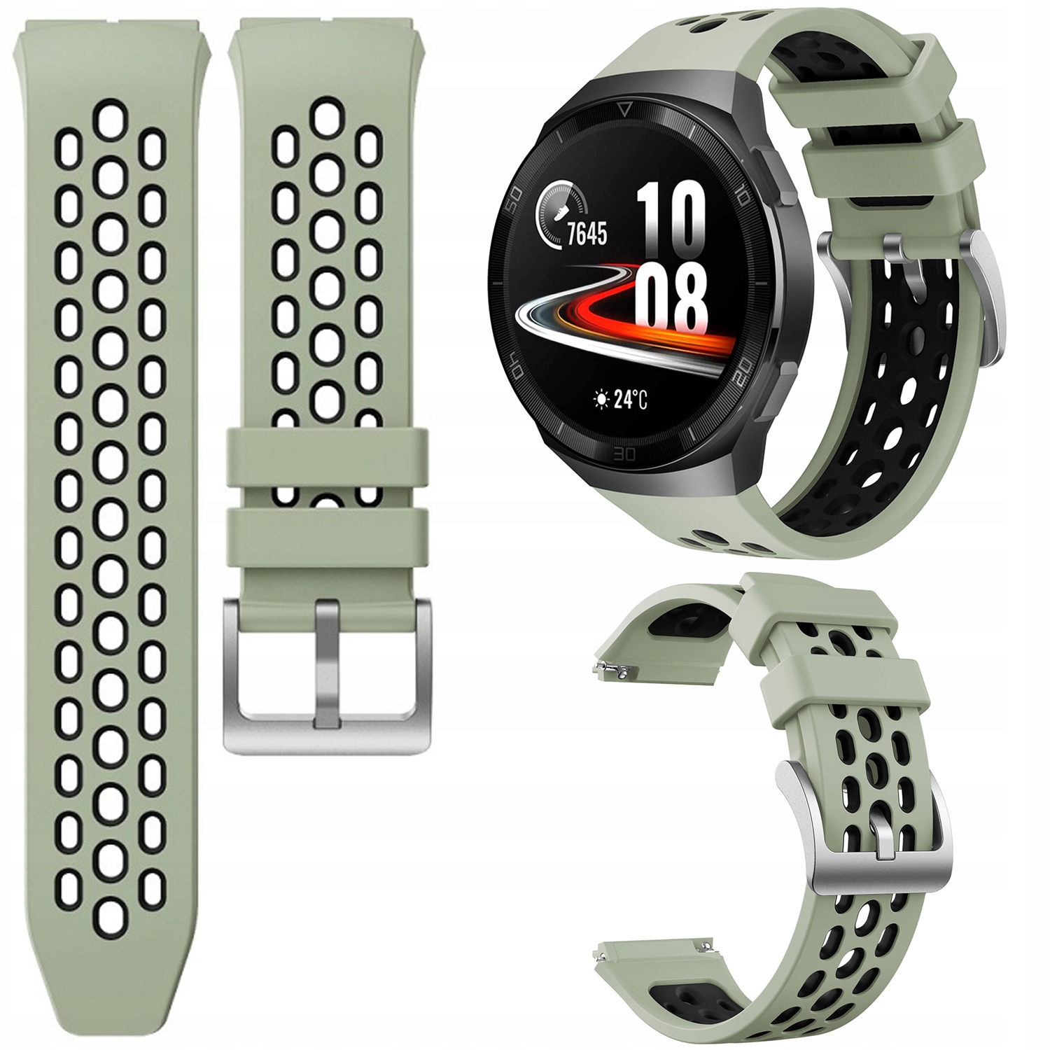 Pasek do HUAWEI WATCH GT2e GT2 E | Jak oryginał Długość 215 mm