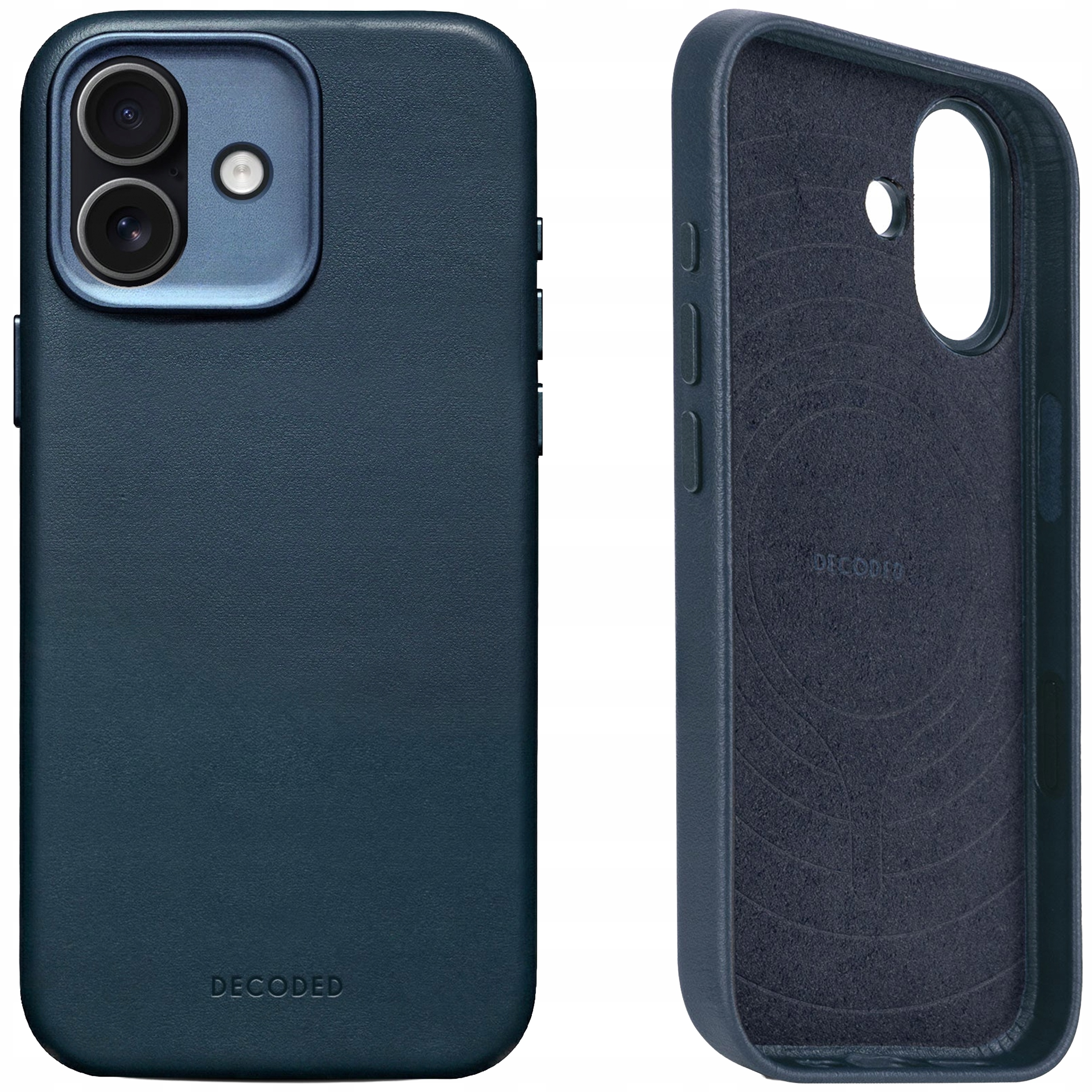 Decoded Leather Case Pouzdro Kožené s MagSafe pro iPhone 17 Kryt Pouzdro