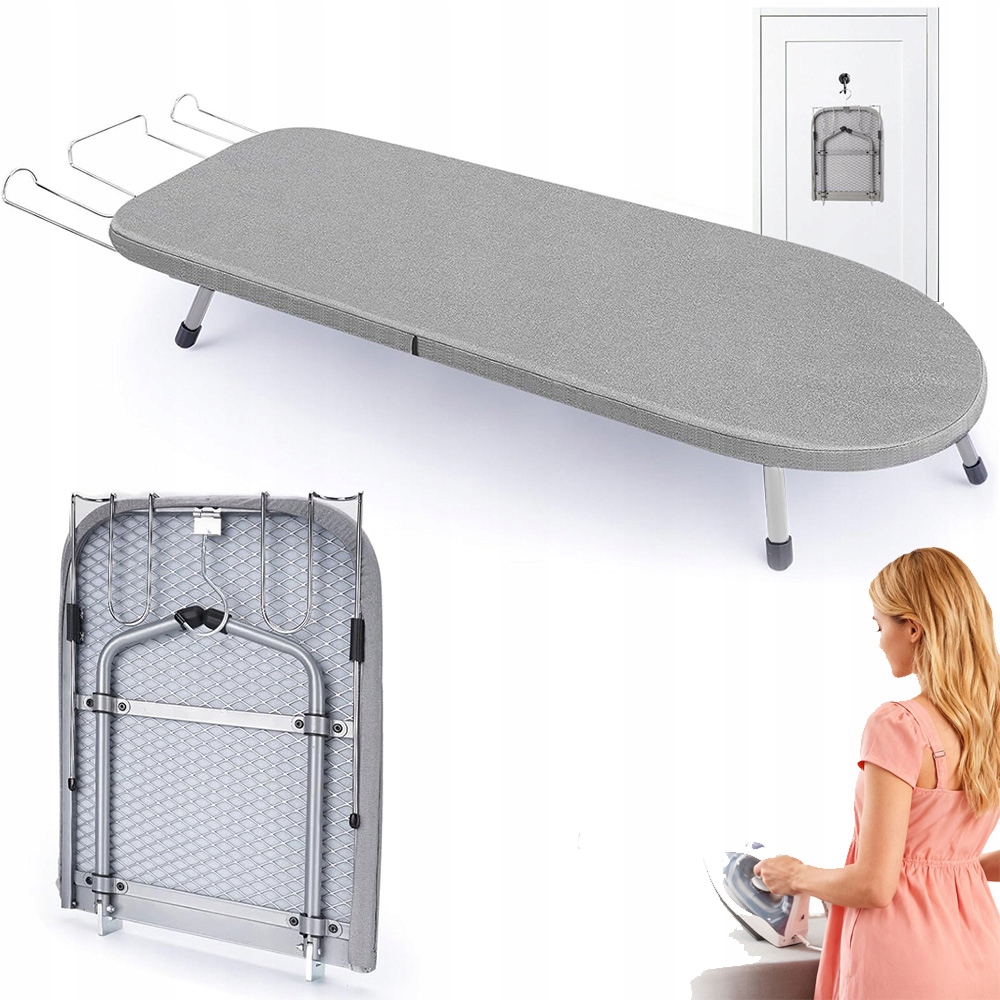 Levně Mini Žehlicí Prkno Snadné Žehlení Pevné A Odolné 83 X 31 CM