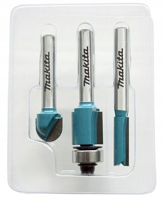 

Makita Zestaw Frezów 6MM 3SZT. D-30209