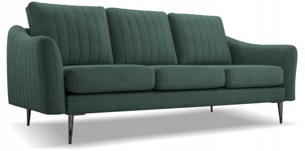 Nerozkládací pohovka Cori 3 zelená Cloud 39 velur pohodlná Výrobce