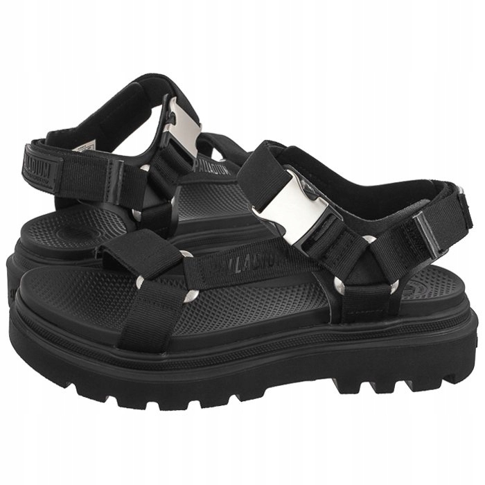 Dámské sandály Palladium Pallacruise Strap Black 97465 Černé