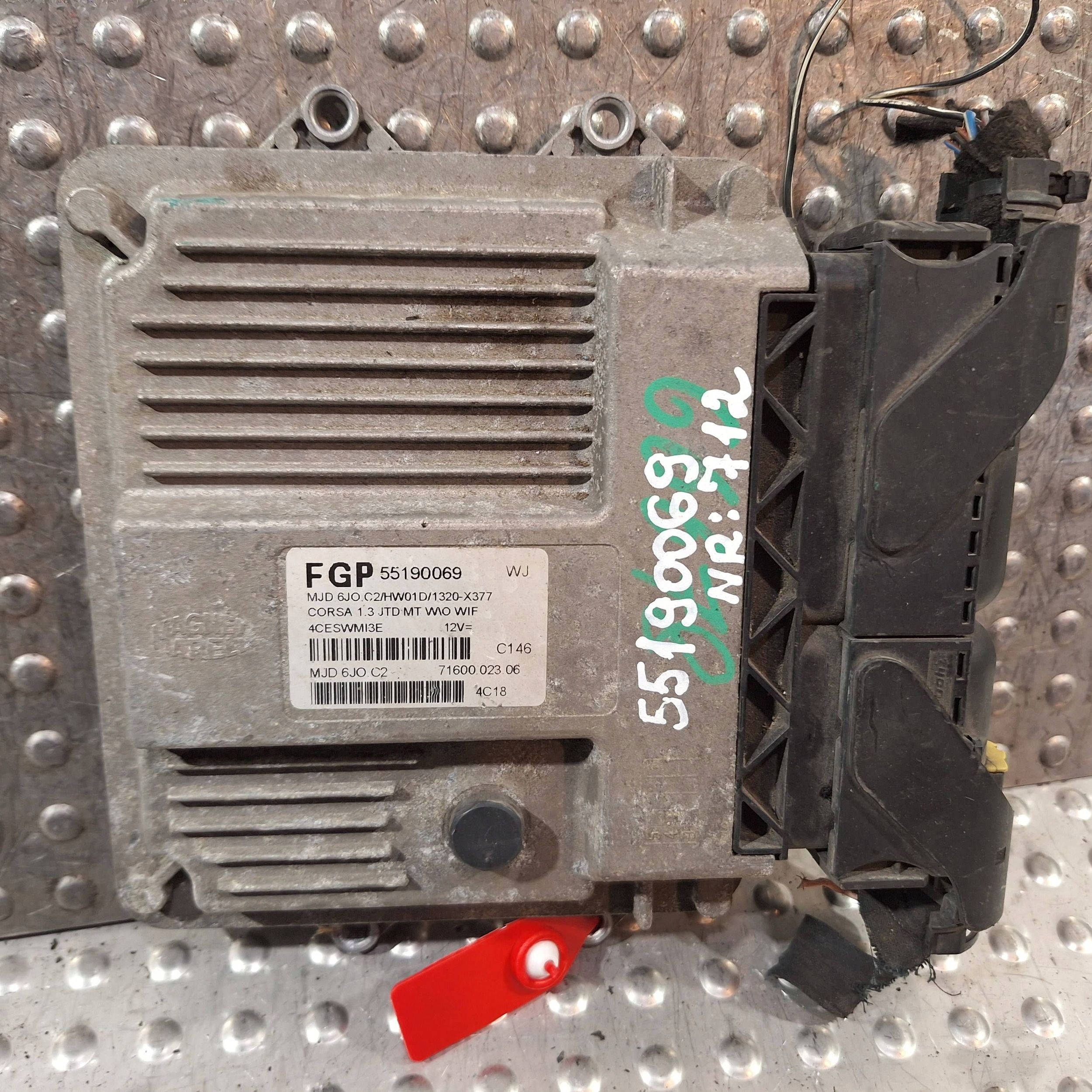 computer 55190069 7160002306 MJD6JO.C2 OPEL CORSA C 1.3 CDTI
