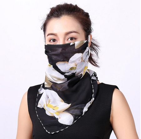 MASKA-APASZKA -CHUSTKA 2W1-OSŁONA TWARZY Płeć kobieta