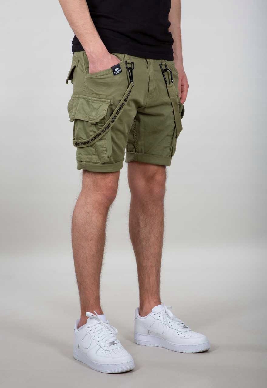 Alpha Industries Utility Short męskie szorty, oliwkowe, rozmiar 33