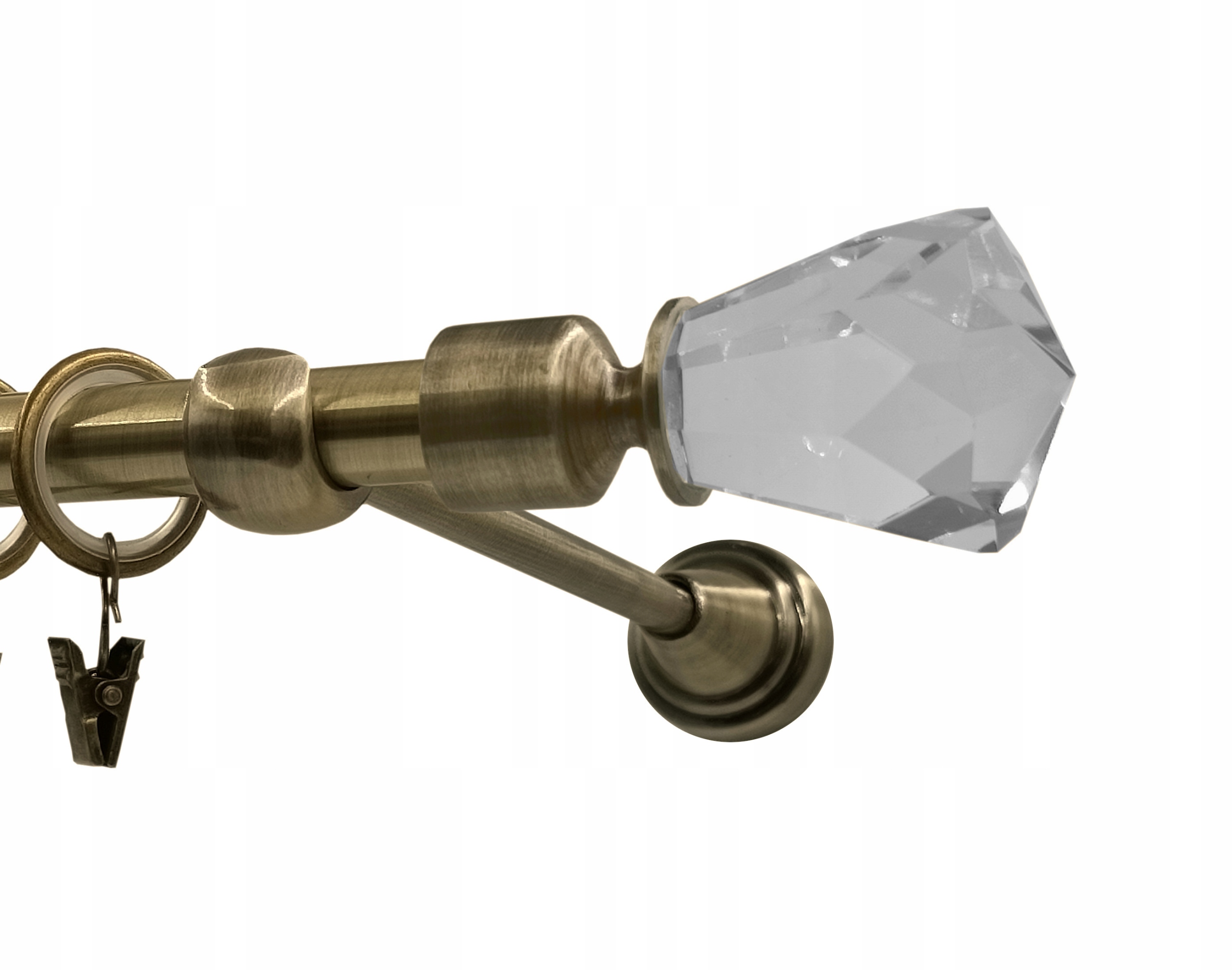 Garnýž kovový fi16 fox Zlato Antik 320 cm galvanizovaný