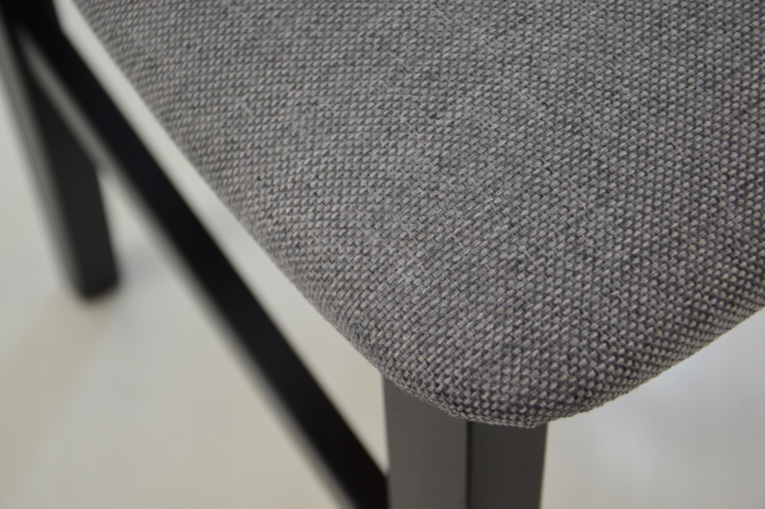 DUŻY zestaw 8x klasyczne krzesła tapicerowane + KUCHENNY stół dąb ARTISAN Wysokość siedziska 48 cm