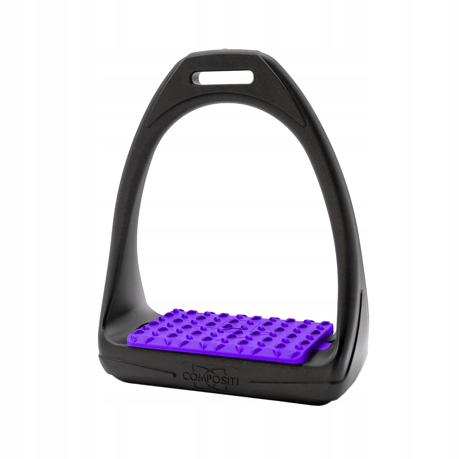 Třmeny Compositi Reflex plastové lehké fialové 12