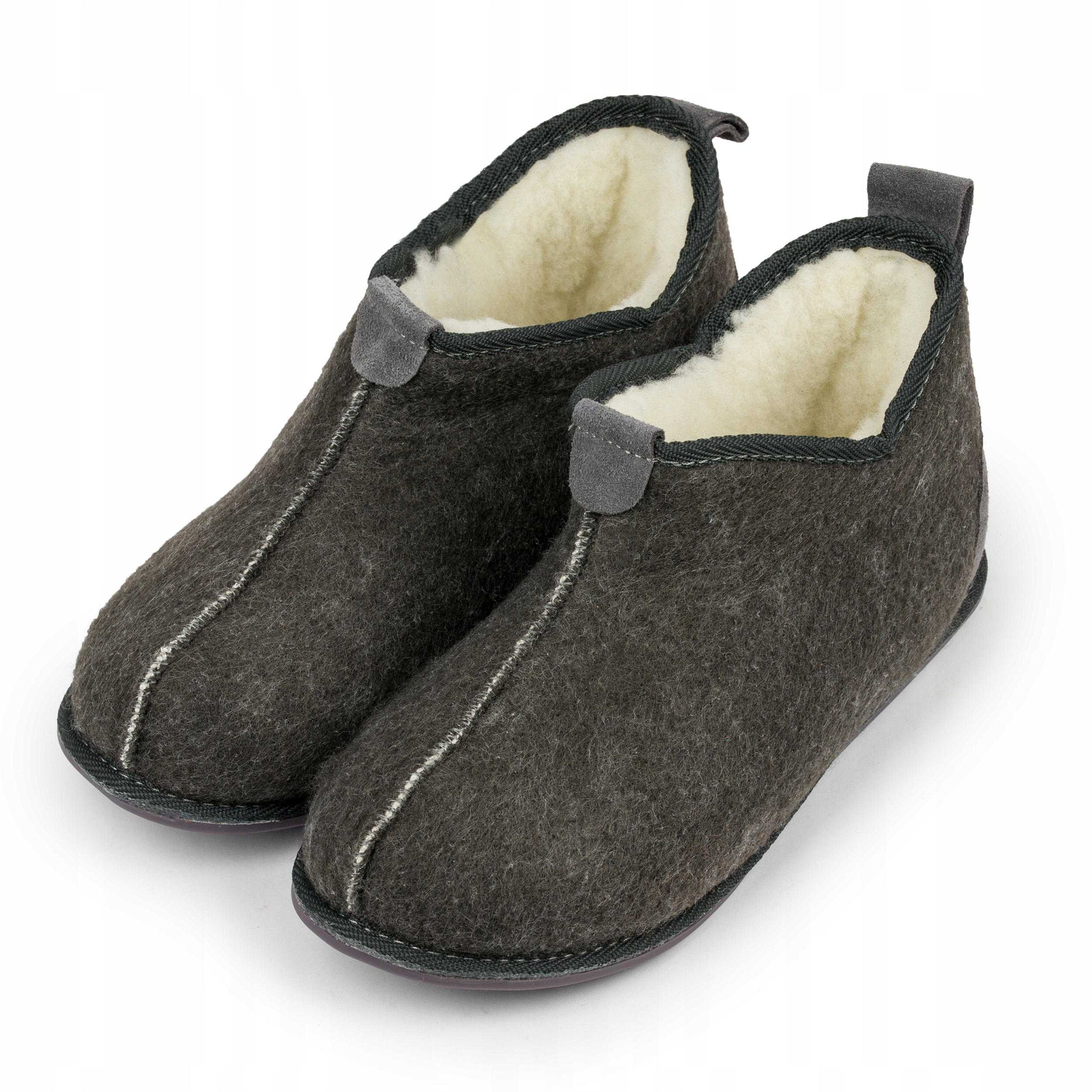 Kapcie domowe męskie Ireshoes wełniane filcowe bambosze Ciapy 40-46