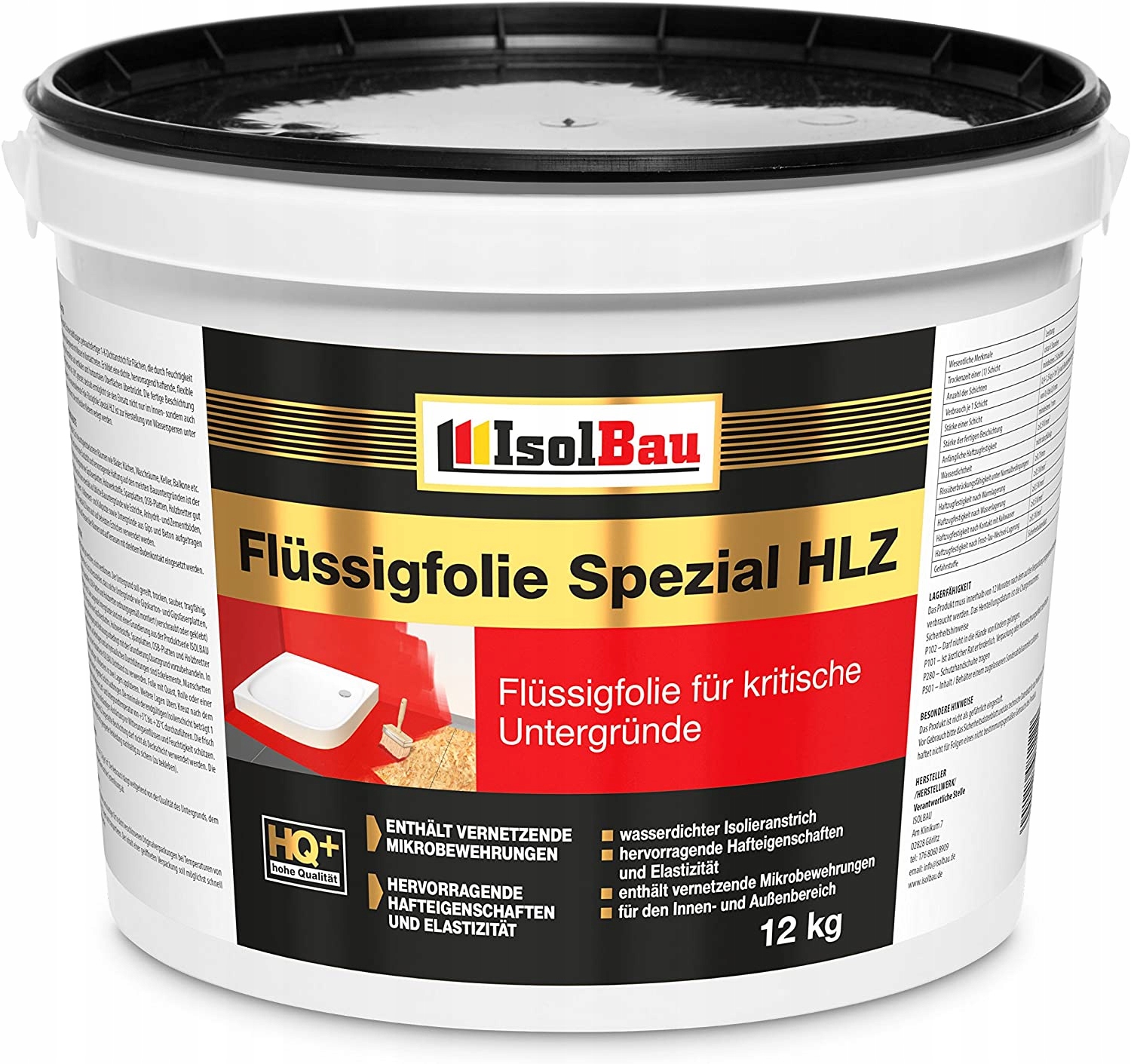 Folia Płynie Wytrzymała Osb Drewno Krytyczne 12kg