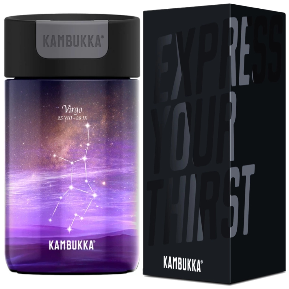 Kubek termiczny na kawę herbatę do auta Kambukka Olympus 300ml Zodiak Panna