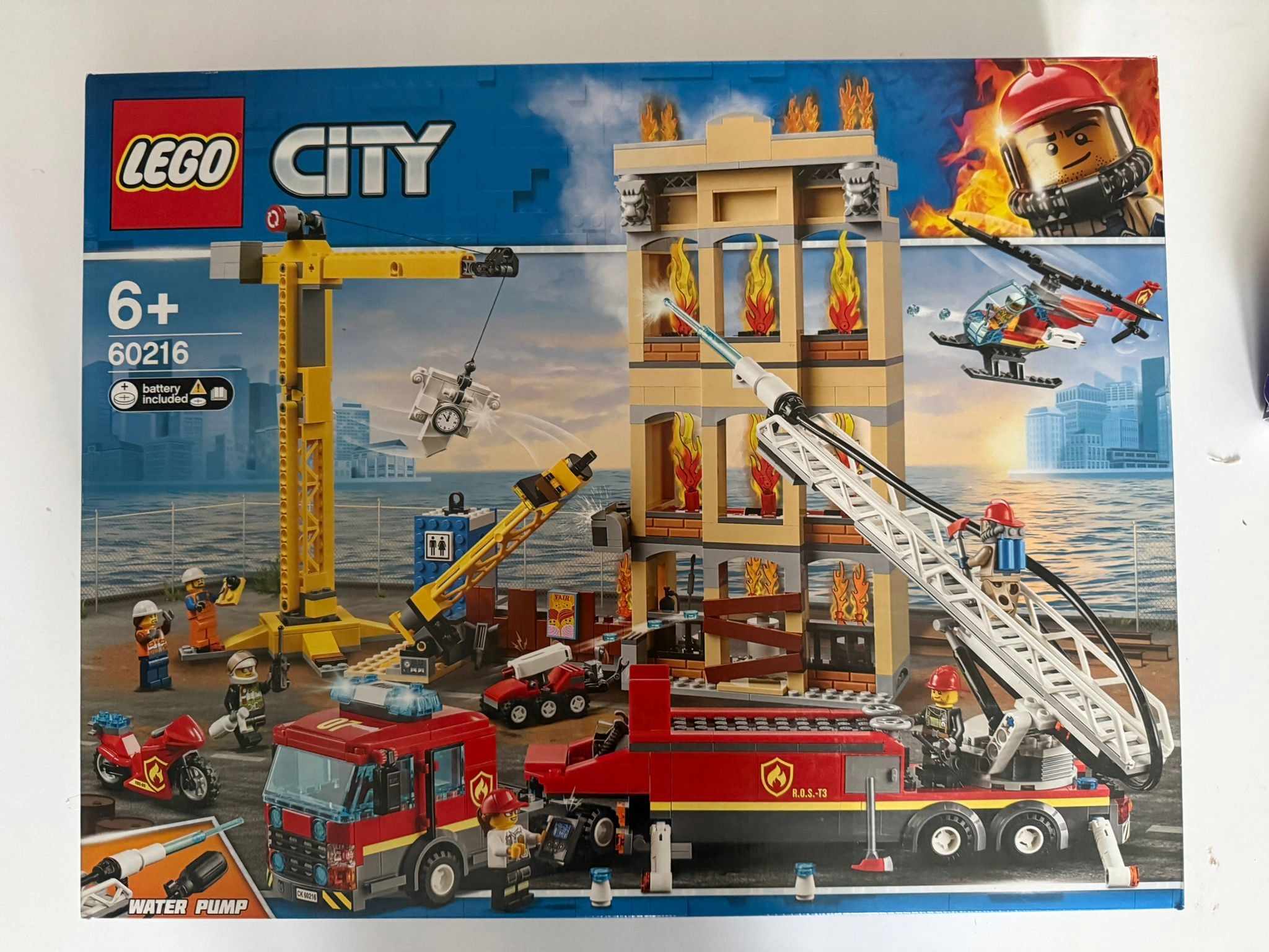 Lego 60216 City Straż pożarna w śródmieściu Nowe