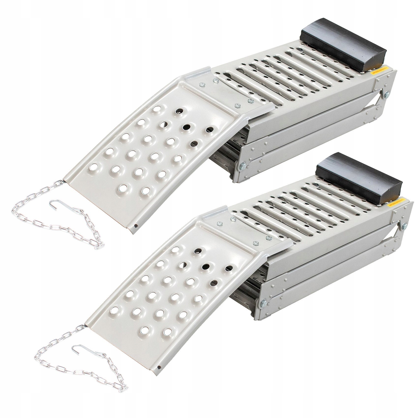 Najazdy 2 SZTUKI Samochodowe Podjazdy Rampy 2m MAX 1600KG STALOWE SKŁADANE Kod producenta SK2667