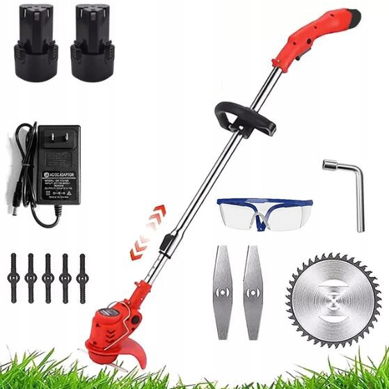 Akumulátorová Sekačka Na Trávu 650W S Lithiovou Baterií Nabíjecí