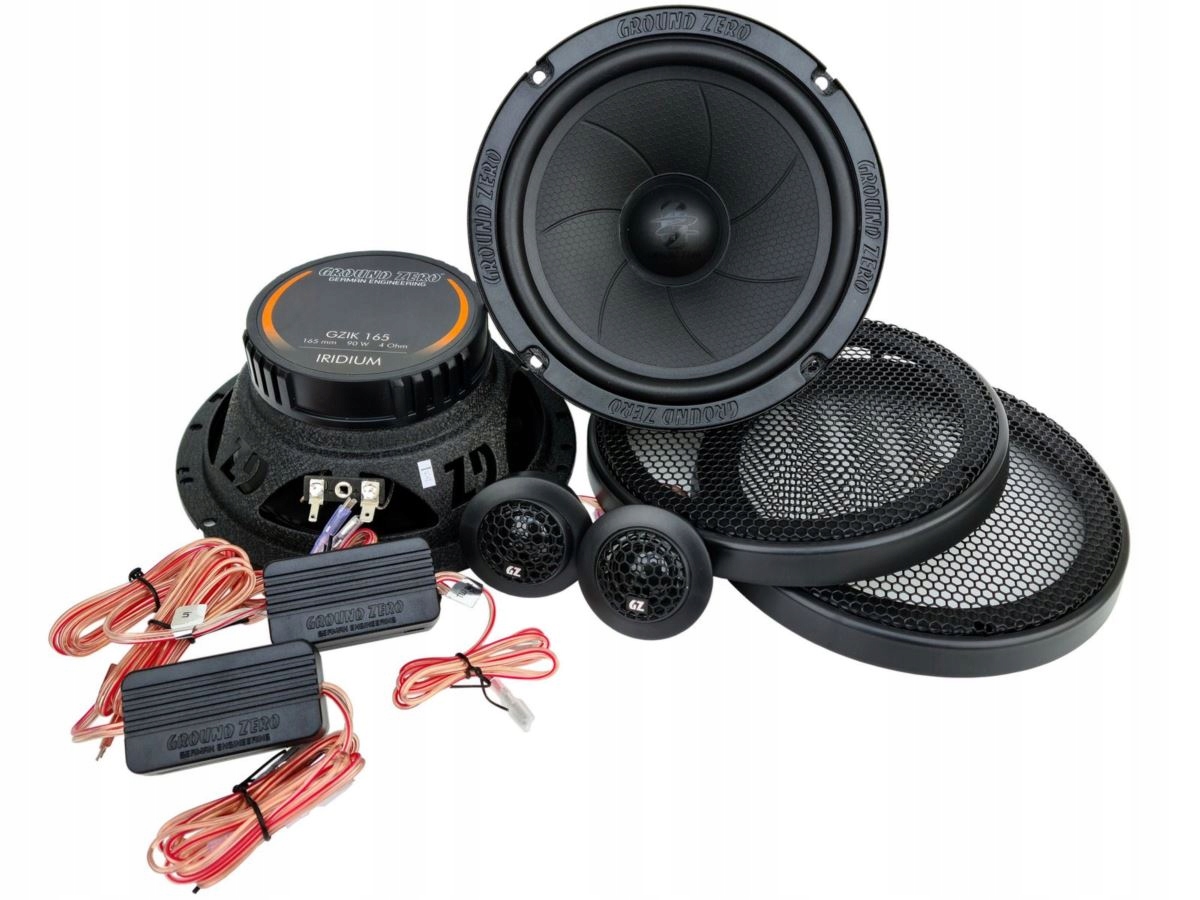 

Ground Zero Gzic 165.2 głośniki 165 mm system