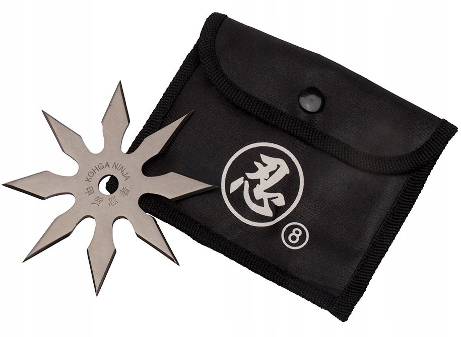 

Gwiazdka Nóż Shuriken 8 Noże Do Rzucania N404C