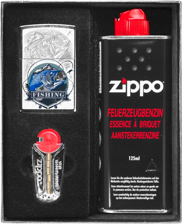 Zestaw ZIPPO Zapalniczka FISHING DESIGN prezentowy*nr1