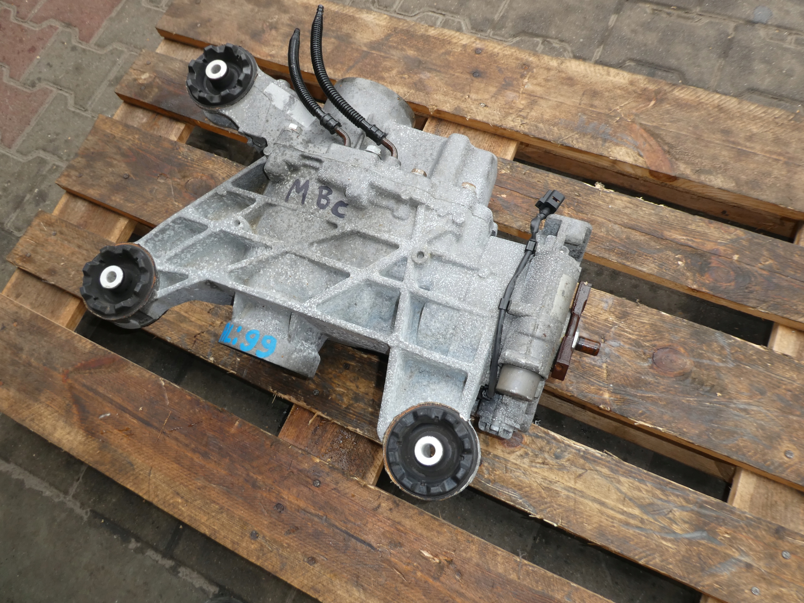 REDUKTOR diff differential VW AUDI 2.0 TDI MBC rear part 0AY525010C