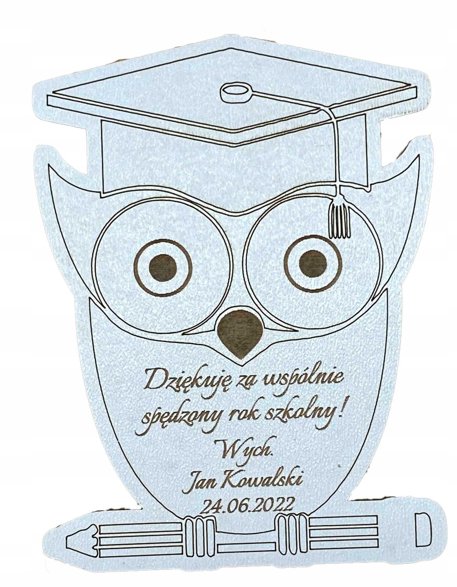 

dla uczniów magnes zakończenie roku grawer