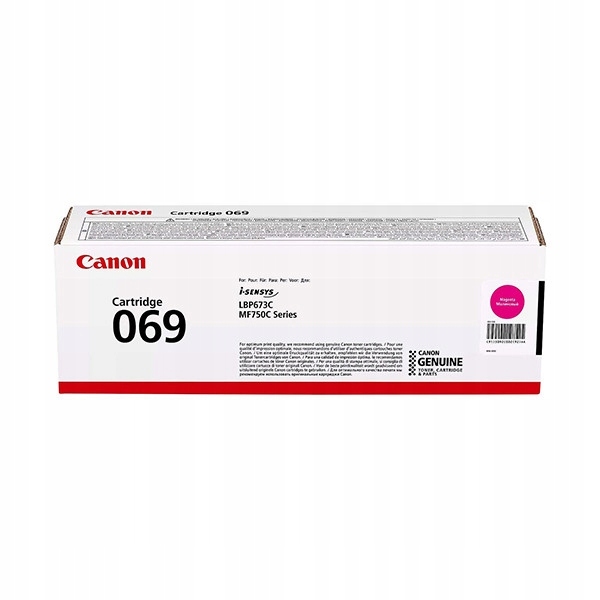 Originálny toner Magenta Canon CRG069M, CRG-069M (5092C002)