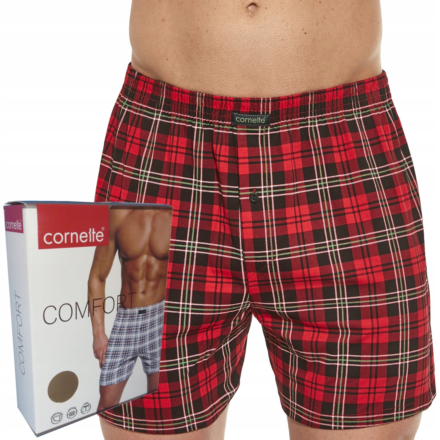 

Cornette bokserki Comfort box luźne 002/244