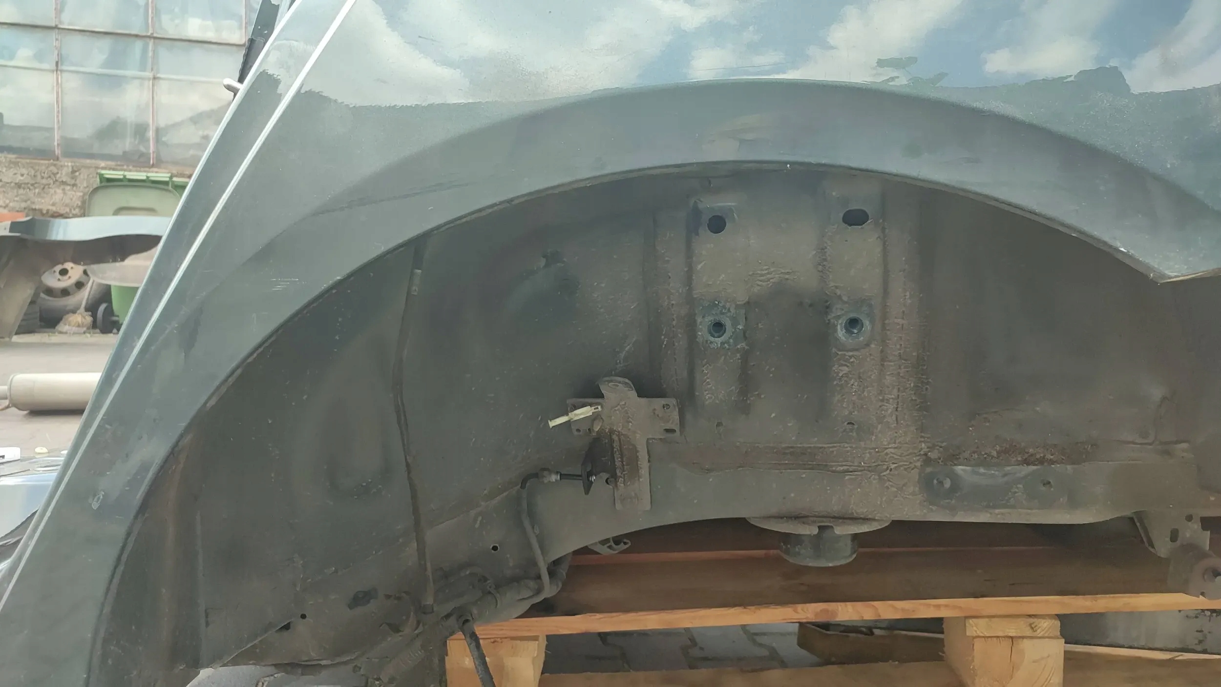 Ford Mondeo HB MK V 2016 rear panel fender left right sump