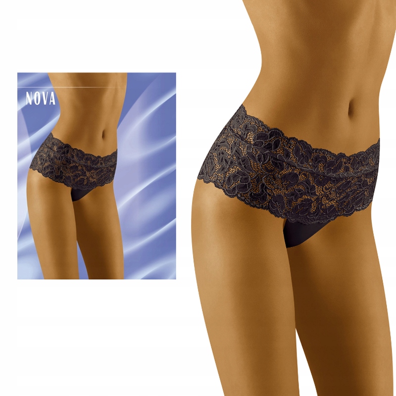 Figi damskie Wolbar NOVA czarne M