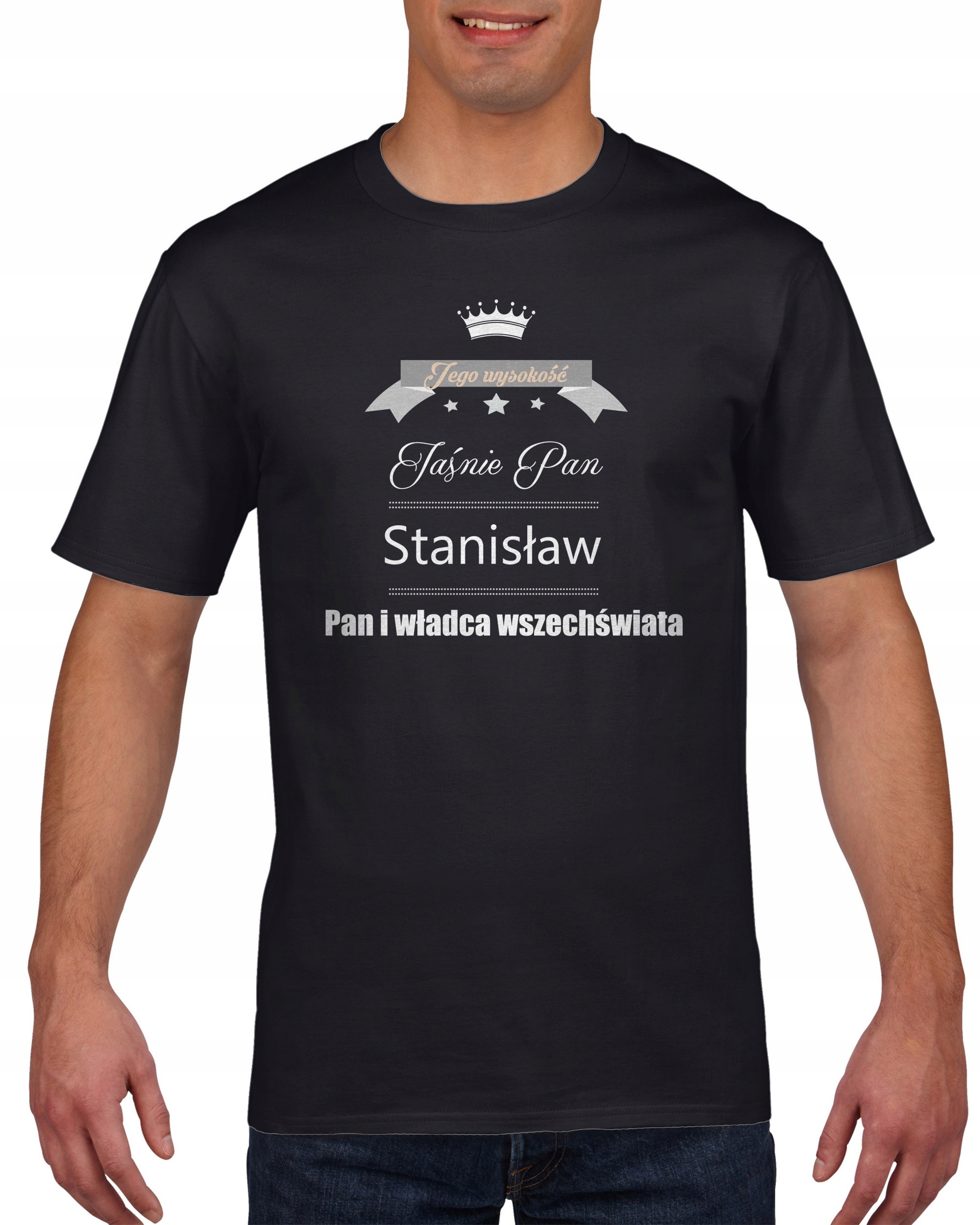 

Koszulka męska Jasnie Pan Stanislaw Urodziny c S