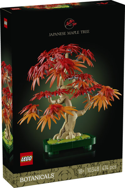 Stavebnice Sada Lego Botanicals 10348 Javor palmový bonsai