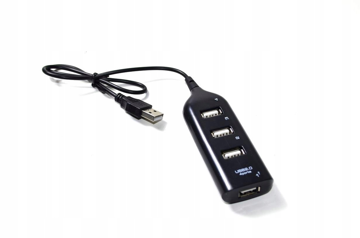 Vakoss Hub Usb Rozdzielacz Przejściówka 4XUSB Do Komputer Laptop Nowoczesny